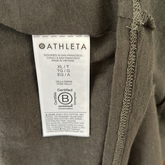 Athleta DELLA Bodycon Dress XL - Picture 7 of 8